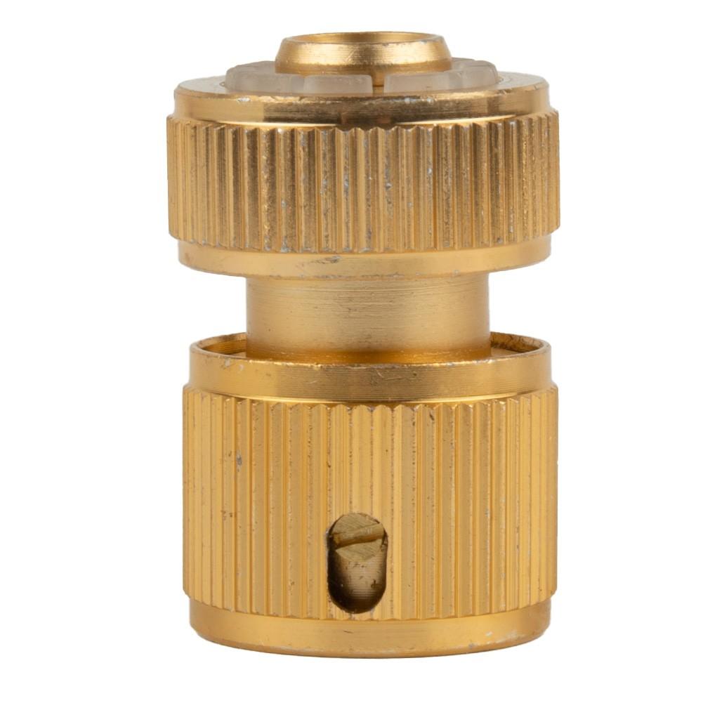 Hose Connector Garden Brass Adaptor Hose Pipe Tap Adaptor