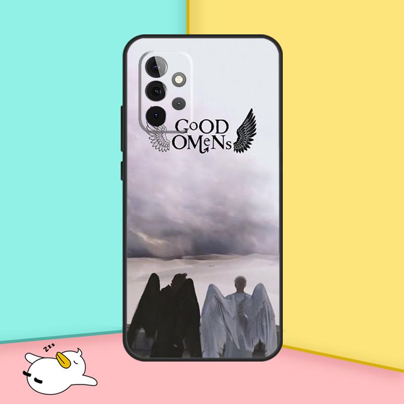 Good Omens Case For Samsung Galaxy A32 A52 A12 A14 A34 A54 A51 A71 A53 A33 A13 A15 A25 A35 A55 Cover