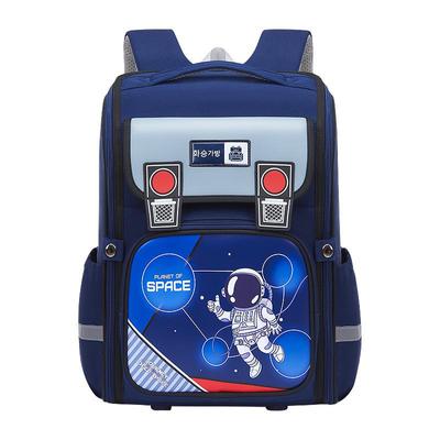 Plecak szkolny dla chłopców i dziewcząt astronautów o dużej pojemności Oxford Cloth dla dzieci Noctilucent Mochilas wodoodporny plecak z ochroną kręgosłupa