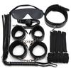 Fun Plush SM Set Adult Products Couple Training Handcuffs Binding 7-Piece Set Alternative Sex Toys
