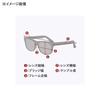 Light Blue Polarized Lenses Stylish UV Protection Gift Sunglasses [Flon] FBL064-6 Clear/Silver