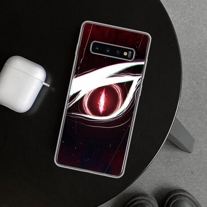 Scary Face Eyes Phone Case Cover for Samsung Galaxy S26 S25 Edge S24 S23 Ultra S22 Plus S21 FE S20 + Art Customized Fundas Galax