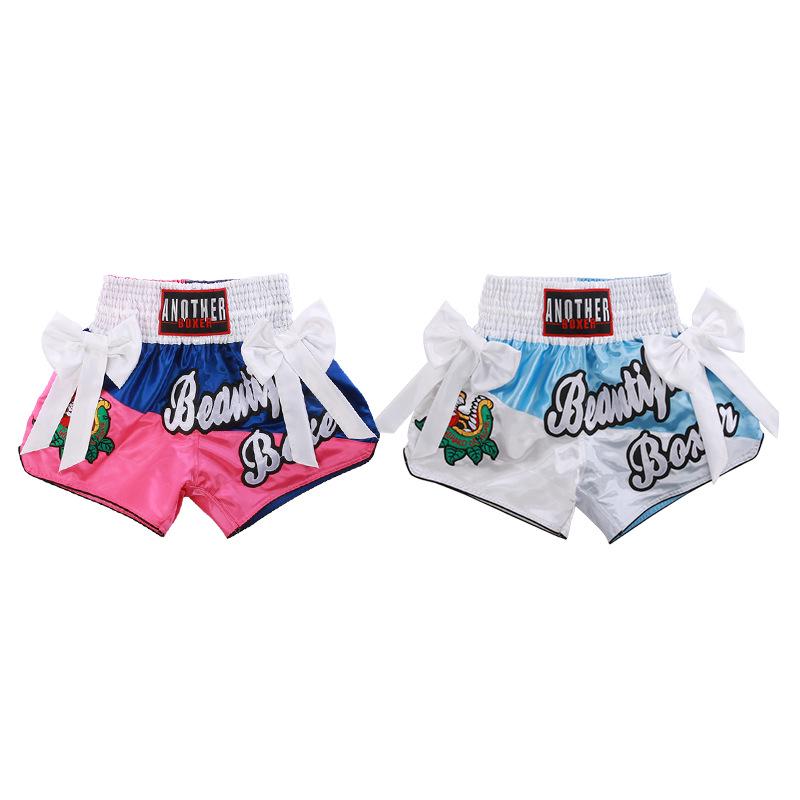 Women's Muay Thai Training Shorts - Professional Boxing and Fighting Gear
