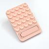 Trendy Silicone Suction Cup Phone Holder - Dopamine Color 