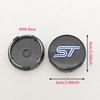 4pcs 60mm ST Line Car Wheel Center Hub Caps Rim Cover For Ford Focus Mondeo Mustang Fiesta Kuga MK2 Everest Escape Accessories