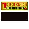 Novice Intern Driver Car Sticker Magnetic Reflective Sticker Popular New+river Novice Car Sticker