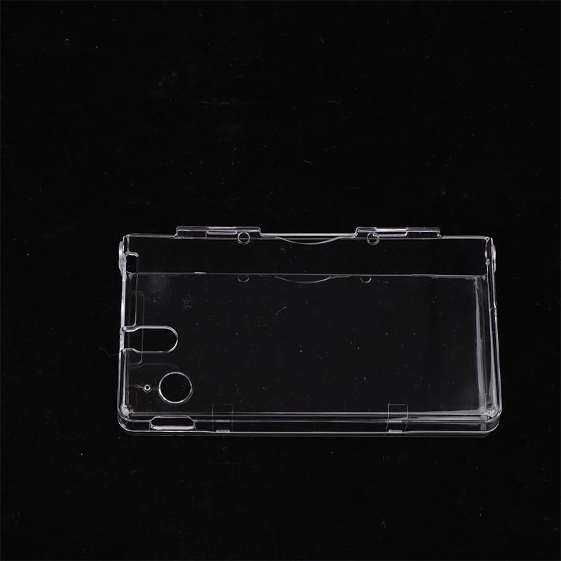 1Pc Plastic Transparent Crystal Shell Skin Case Cover For Ndsl/Ndsi/Ndsi Xl Console With Screen Protective Film