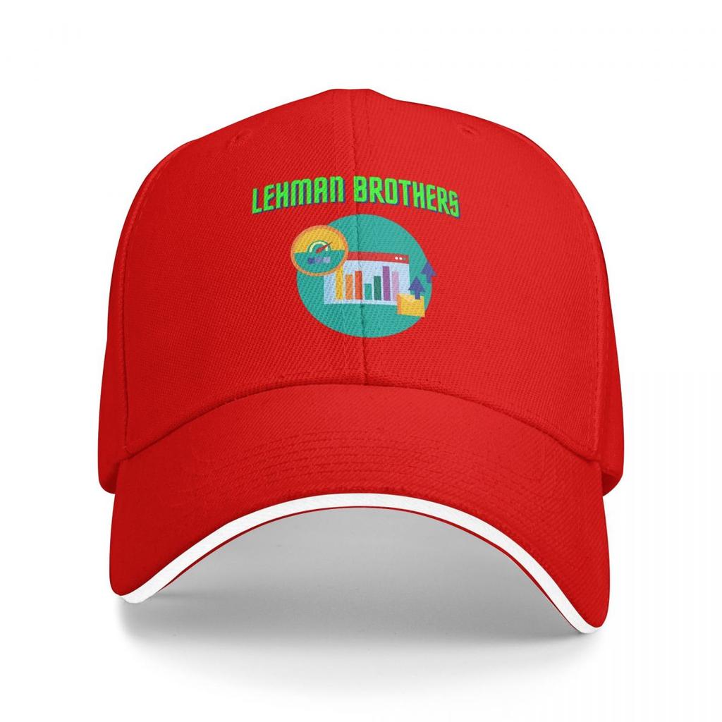 Unisex Baseball Hats Lehman Brothers Logo Outdoor Streetwear Summer Sports Baseball Caps Hip Hop Cap Casquette Hats