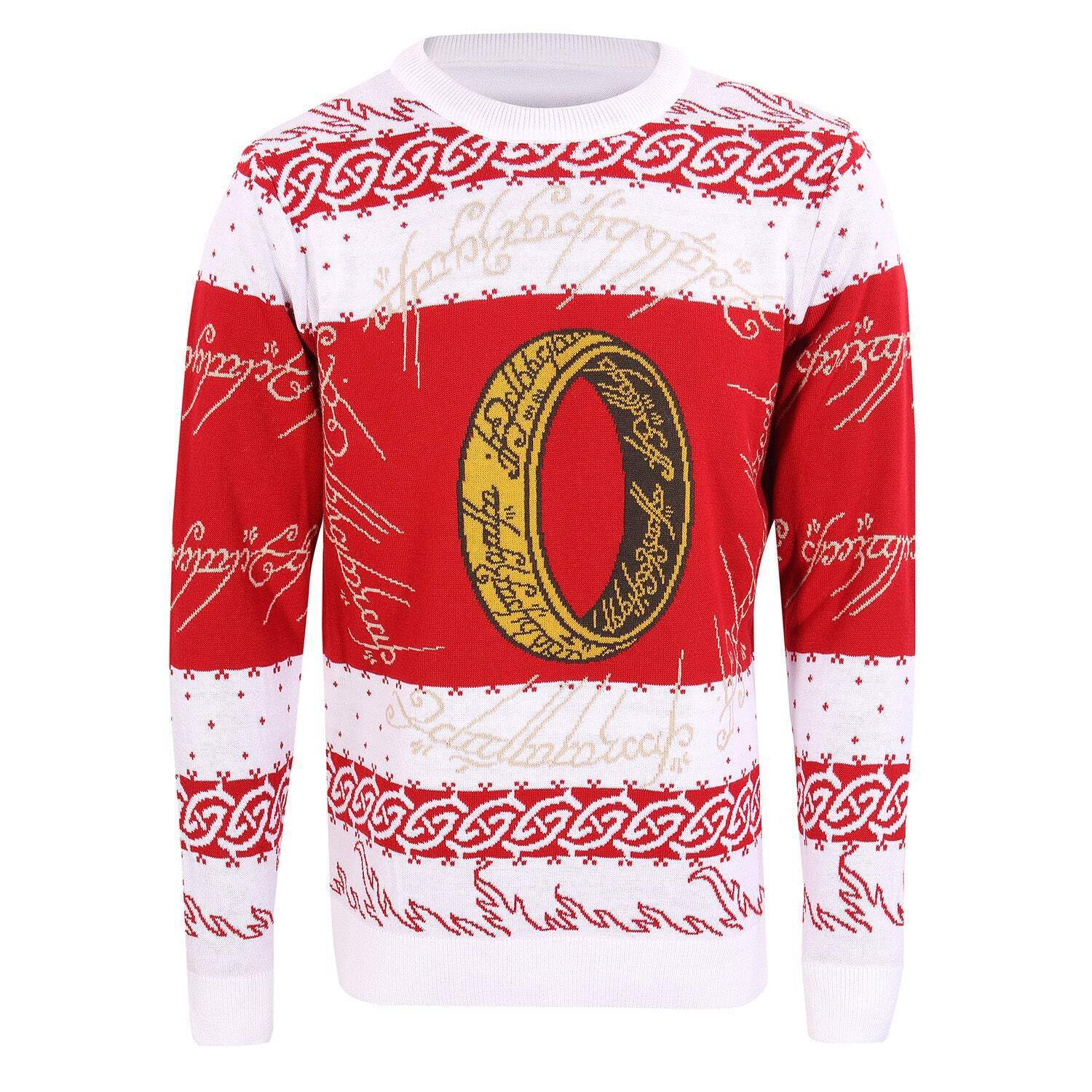 Lord Of The Rings Ring Knitted Jumper L