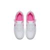 Nike Court Borough Abrasion Resistant Low Top Kids' Skateboarding Shoes White Pink Children Aged 3 7 Years Old 870028-100