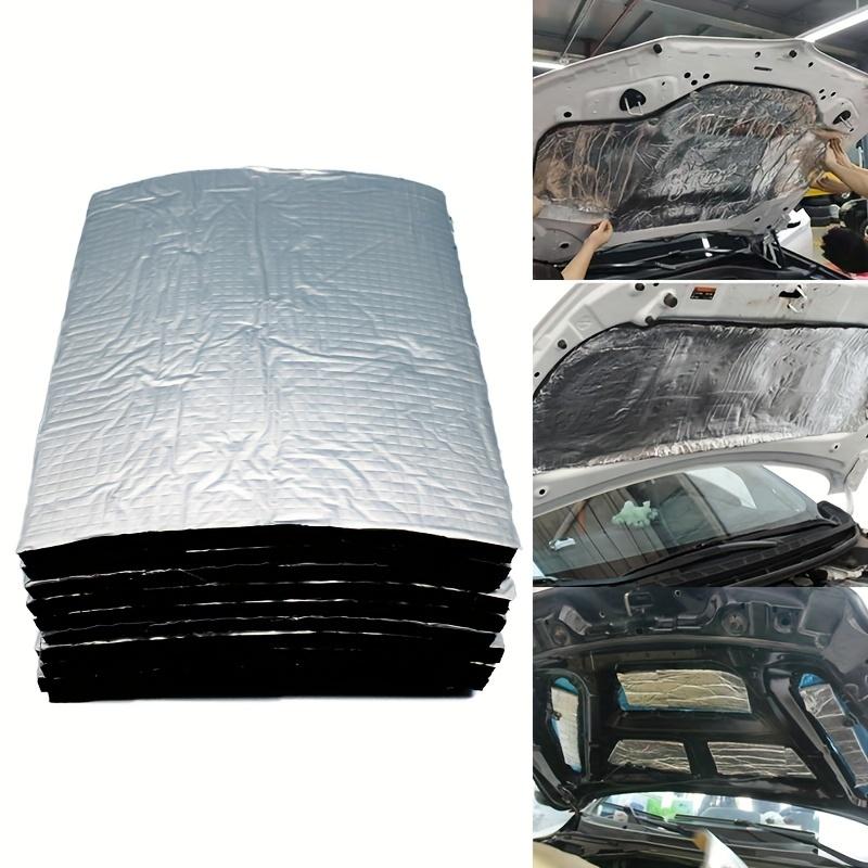 10 Pcs 5mm Rubber Sound Deadening Pads - for Car & Truck Hood Heat Insulation, Noise Reduction & Thermal Preservation