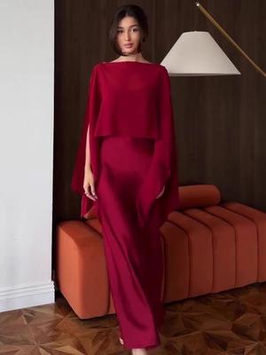 Elegant Solid Color Sleeveless Long Dress for Women - 2025 Autumn Collection