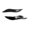 Unique Car Headlights Eyebrow Eyelid Trim Cover Sticker Car Styling Accessories For Smart 2003 Parts Carbon Fiber