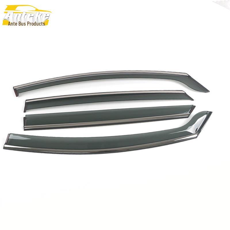 

Дефлекторы дождя из нержавеющей стали 3D в виде дельфинов и наклейки для отделки солнцезащитного козырька