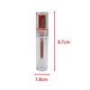 3 Pieces Lip Gloss Tubes Balm Bottles Empty Refillable Small with Brush Clear Lipstick Sample