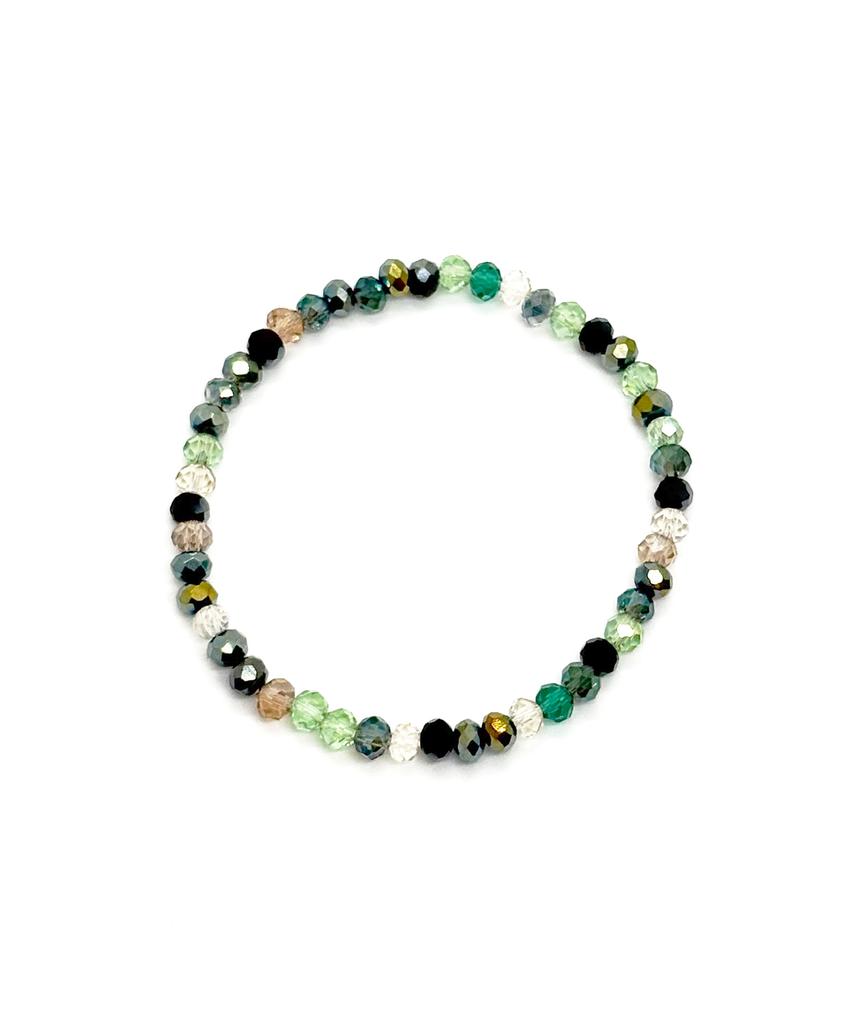 Monoflux Glint Line Bracelet _ Green Glint