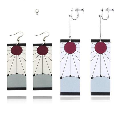 Demon Slayer Blade Earrings Ear Clip Ear Hook Cosplay Anime