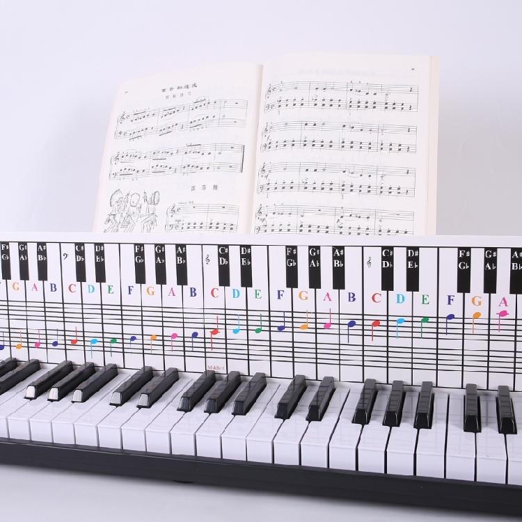 Kid Keyboard Piano Chord Fingering Piano Chord Chart Poster Piano Training Guide