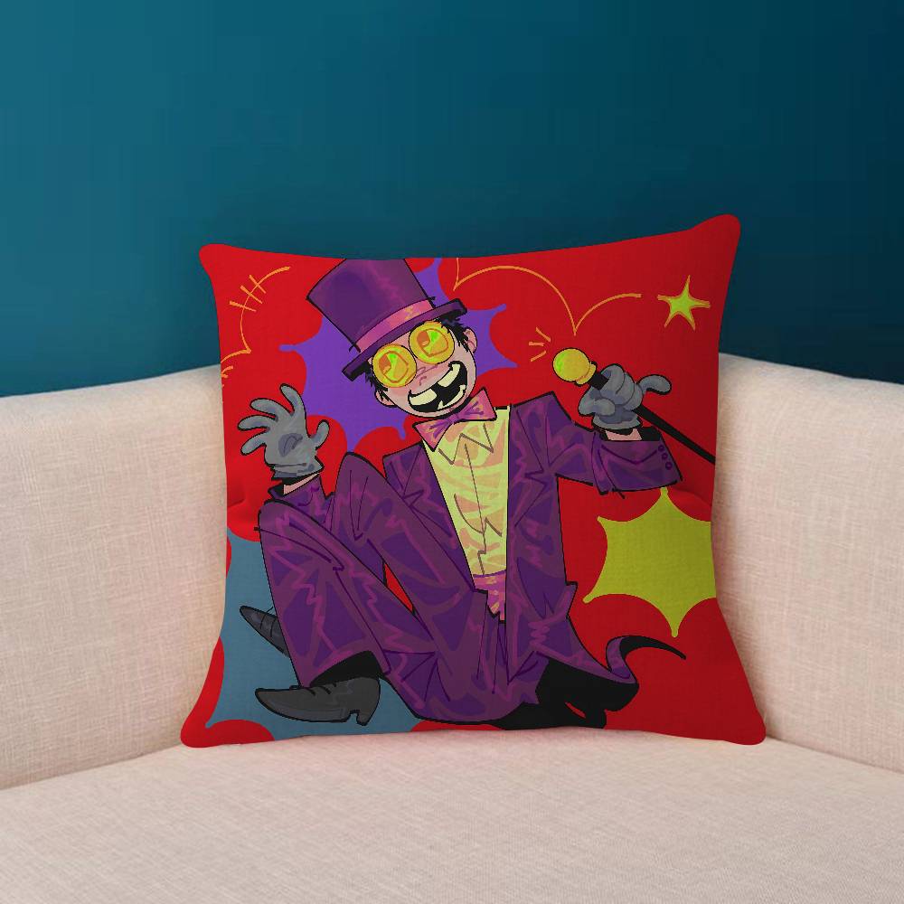 American S-Superjails Anime Cushion Cover Soft Decorative Square Cushion Covers 45x45cm Pillowcases For Sofa Couch Bedroom