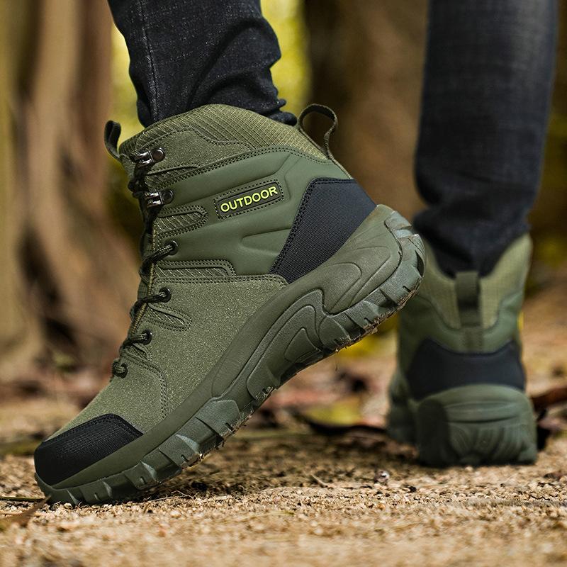 New high-top hiking shoes autumn hiking large size leisure outdoor travel sports