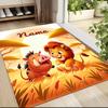 Custom Name Piglet's Night Garden Carpet Rug Customizable Soft Washable Anti-Slip Home Living Room Sofa Mats Personalized Rug. 0909395