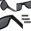 Square Sunglasses for Men Polarized UV400 Fashion Sunglass Sport Sun Glasses Driving Vintage Oversized Big UV Protection Shades