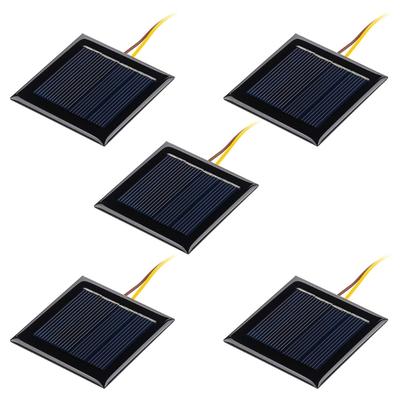 5 Stück Mikro Mini Power Klein Wasserdicht Solar Tropfen Brett Kit für DIY Solarlicht Handy Ladegerät Spielzeug Taschenlampe