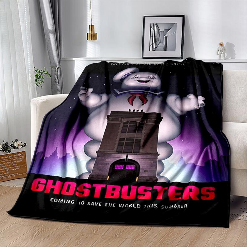 27 Style New G-Ghostbusters Horror Movie Cartoon Blanket,Soft Throw Blanket for Home Bedroom Bed Sofa Travel Picnic Cover Kids