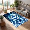 Brighton & Hove Albion Football Print Crystal Velvet Rug, Comfortable Water Absorbent Non Slip Indoor Floor Carpet