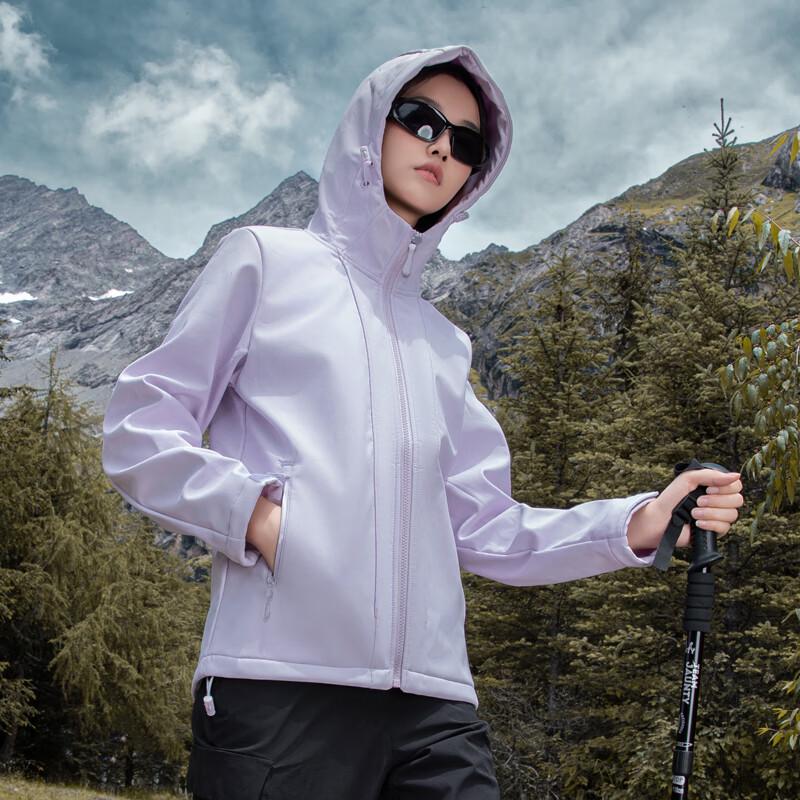 Qiaogerei Unisex Waterproof Softshell Jacket 8809