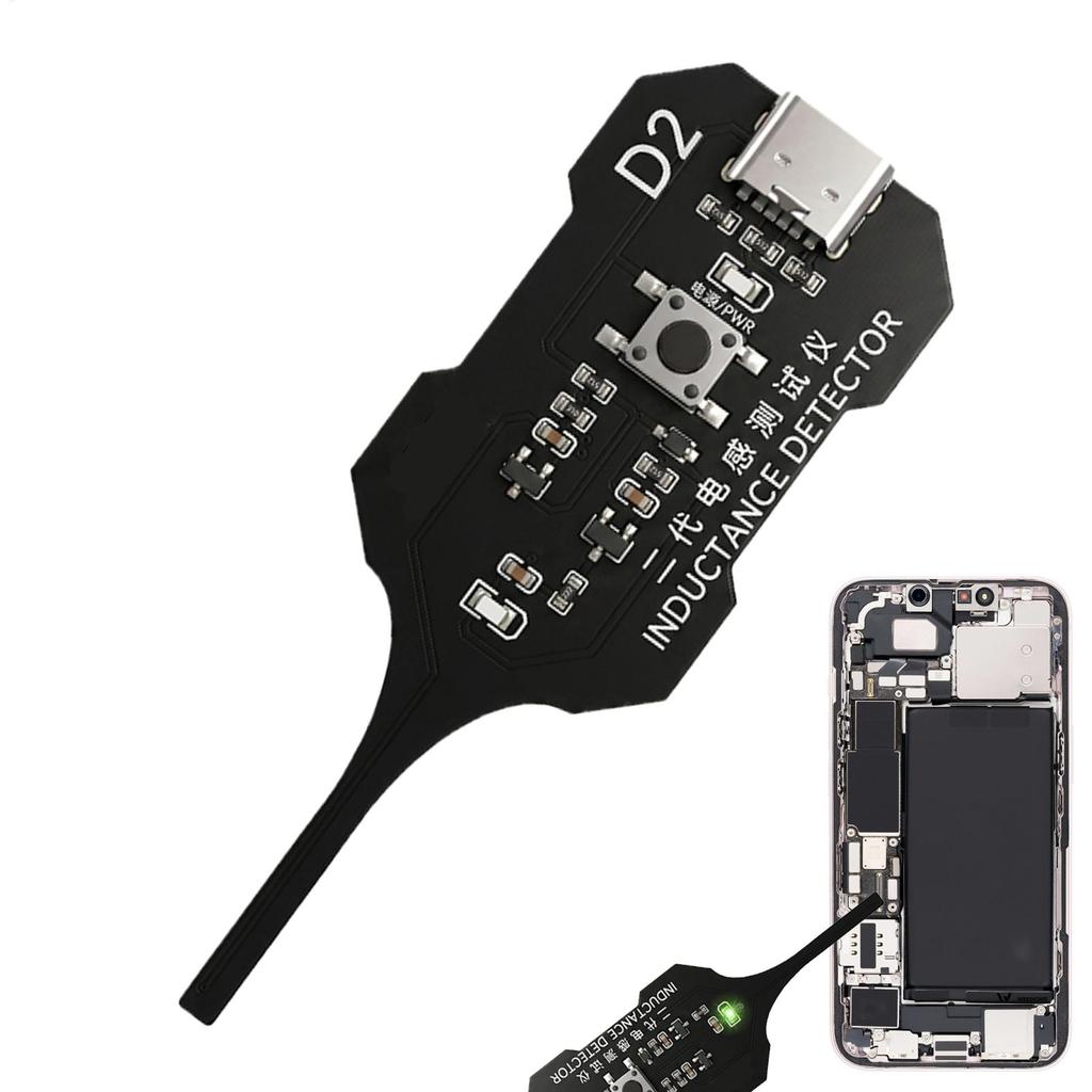 Handheld Inductance Detector High Precision Portable Tester for Laptop Computer Motherboard Circuit Board Repair Fault Detection