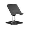 360° Rotating All-Metal Foldable Tablet Stand, Aluminum Alloy, Lifting Desktop Holder