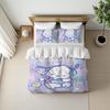 P-Pochacco Cute Duvet Cover Set Home Style Bedding Soft Laundry Cotton Bed 3 Piece Set Student Dormitory Gift