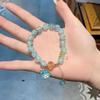 Colorful Crystal Beaded Fishtail Bracelet: Sweet, Fairy-Inspired Gift for Best Friend or Girlfriend - Perfect for May Day Outings