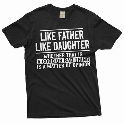 Lustiges Vater-Tochter-Shirt Papa-Tochter-Shirts Vatertagsgeschenk für Papa