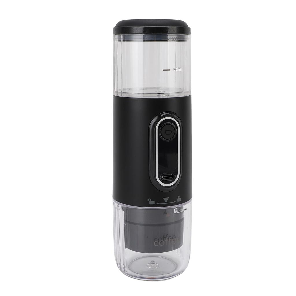 Portable Coffee Maker 100ml Type C Rechargeable Handheld Capsule Coffee Maker Machine for Outdoor Car Travel Camping