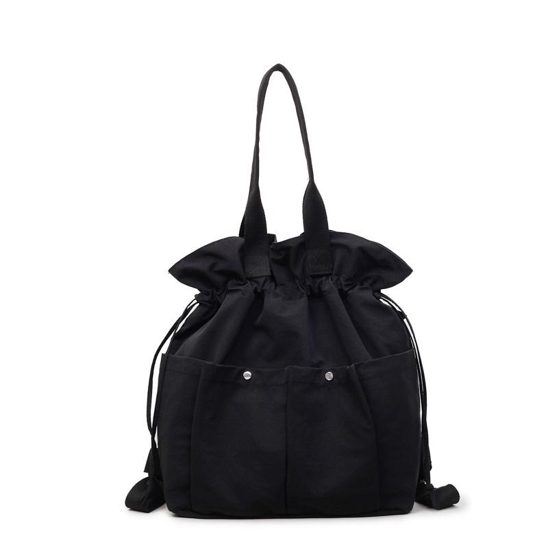 Schoolbag Fashion Lightweight Backpack Women's 1011 New Large Capacity Short-haul Travel Bag College Student Versatile Tote Bag Single