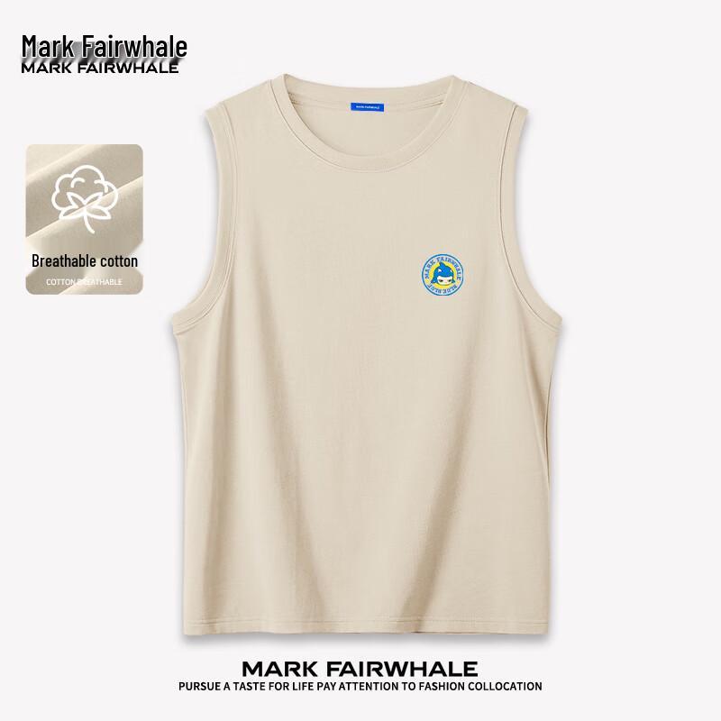 Mark Fairwhale Men s PMK Badge Whale Graphic Tank Top M
