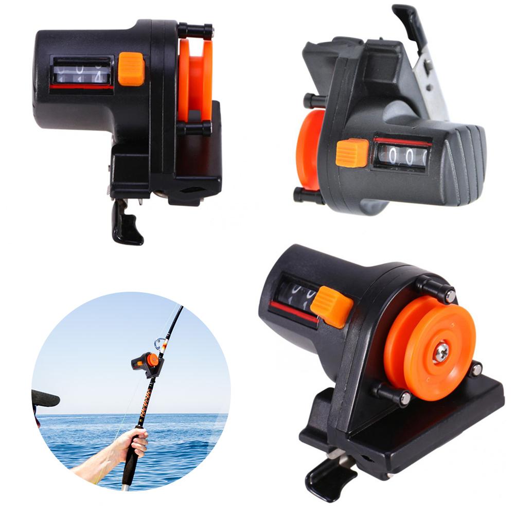 Fishing Line Counter 0-999M with Easy-Read Display Fishing Line Depth Counter Portable Fishing Depth Gauge Portable Fishing Tool China Mainland