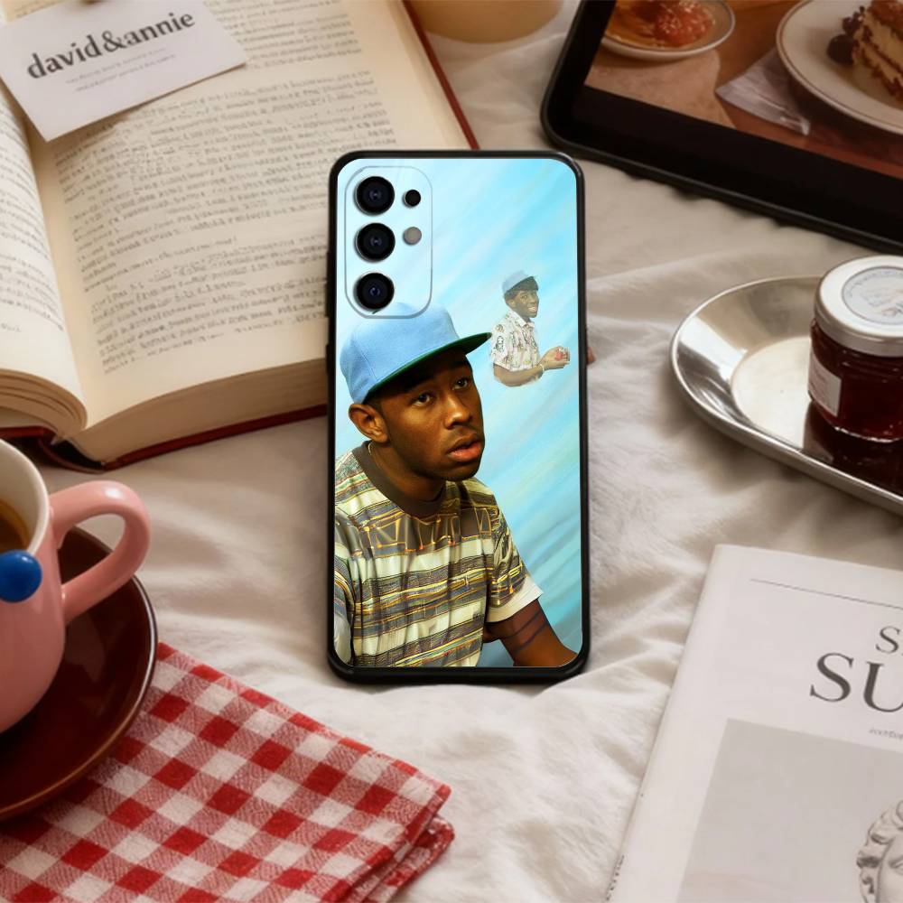 T-Tyler the C-Creator American Rapper Phone Case For Samsung S 25,24,23,22,30,21,10,9,Ultra,Plus,Lite,FE,4,5 G Soft Black Case