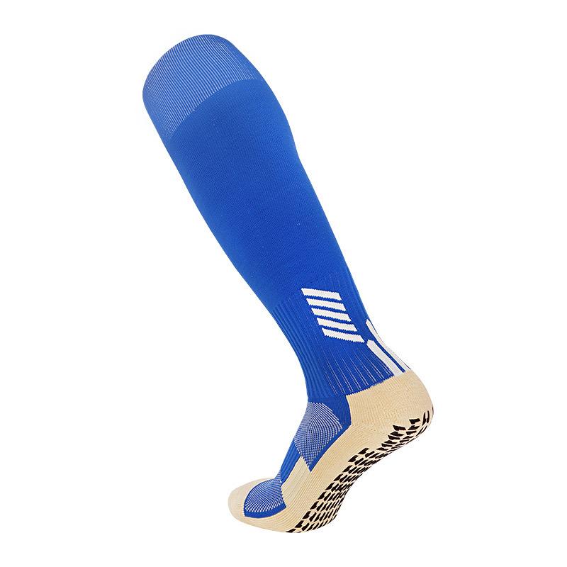 Anti-Rutsch-Fußballsocken Lange Länge Klebend Verdickt Handtuchsohle Hoher Schaft Sport für Männer und Kinder Strümpfe