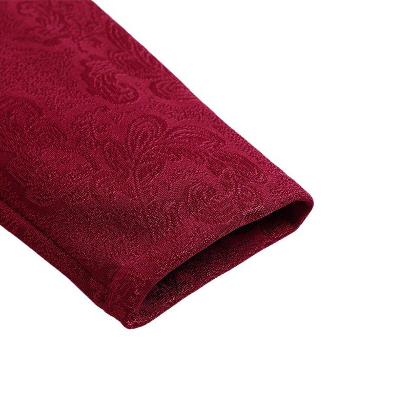 Plus Size Warm Winter Cheongsam for Mother of the Bride – Long, Velvet, Thicker