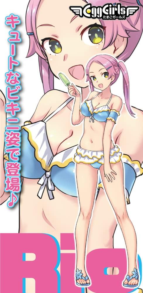 Hasegawa Egg Girls Collection Rio Asaka Unpainted Resin Kit SP540 1/12 No.32 (Bikini)