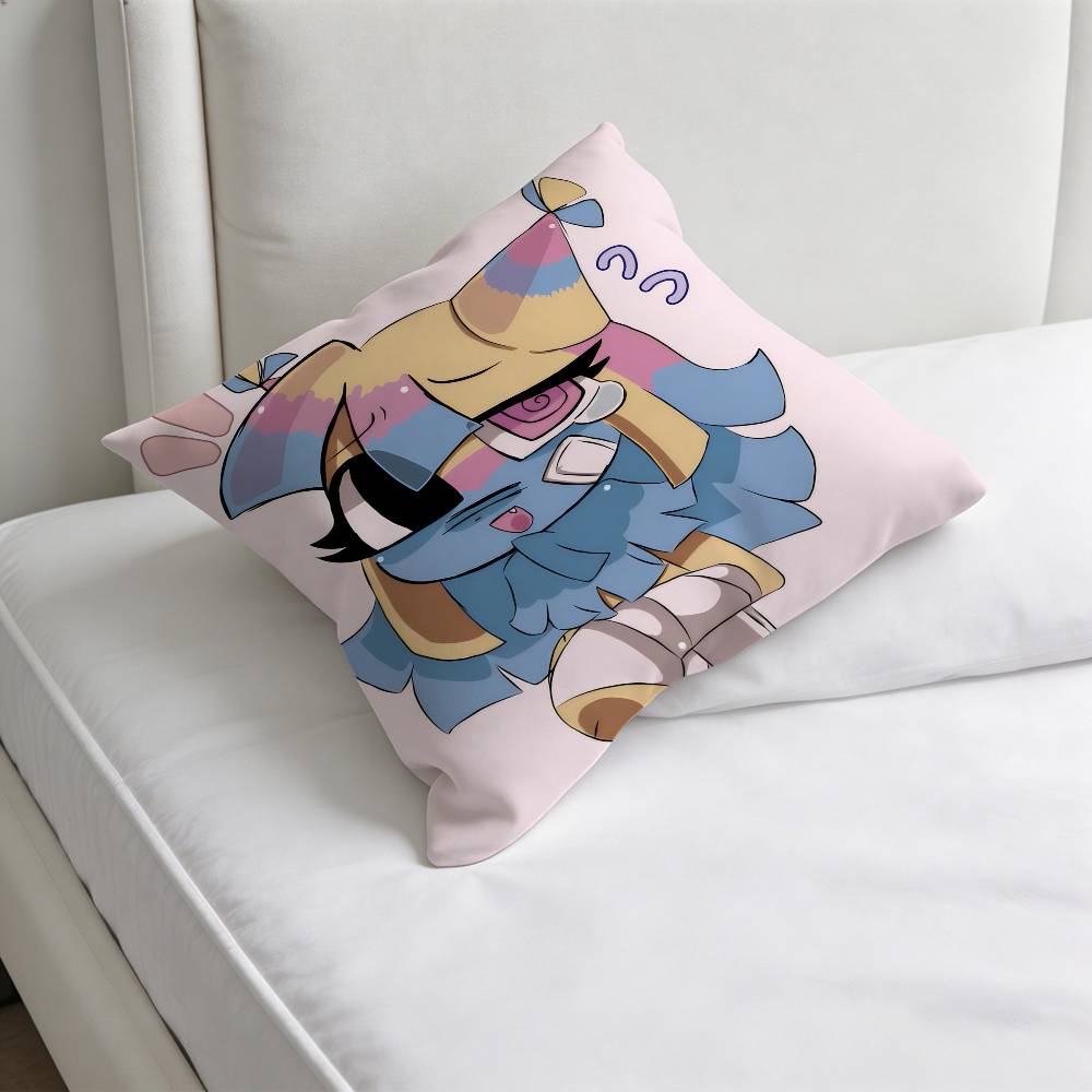Federa per Cuscino Quadrata Anime YYatta Morbida Copricuscino Decorativo per Divano Letto Casa