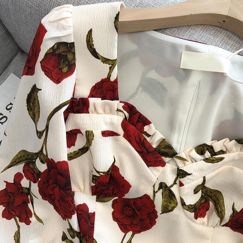 Hong Kong Style Shirt Women's Spring/summer Thin French Style Chic Retro Chic Shirt Top