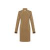 GUCCI Gg Jersey Jacquard Dress 'Beige/Ebony' 715525-XJETY-9742