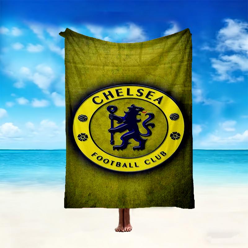 1pc Digital Print Nap Blanket, Chelsea FC Blanket for Home Use, All Season Warmth, Christmas and Valentine's Day Gift Blanket