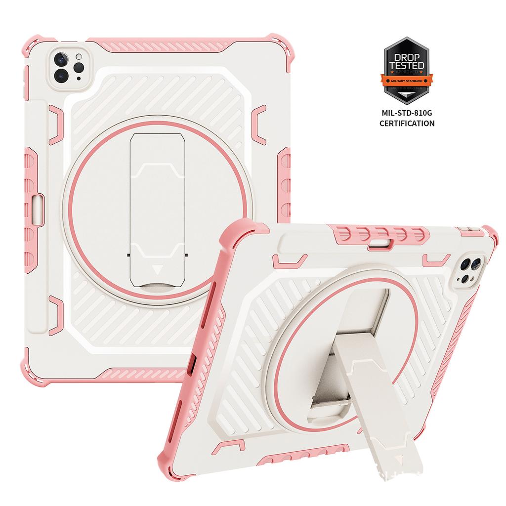 Applicable To IPadA11 with Rotating Bracket ipadMini1 Two-in-one Anti-drop Apple Tablet Protective Case