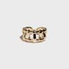 BONAFIDE JEWELLY Multi Hash Tag Pinky Open Ring (Gold)