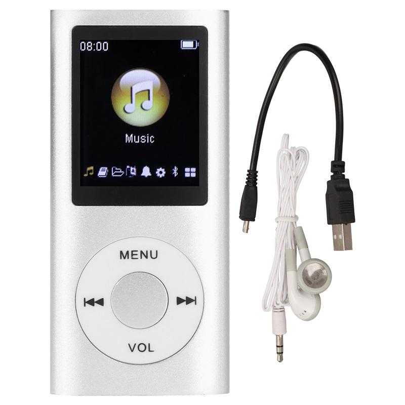 1.8 Inch LCD Screen MP3 Player Stylish Multifunctional Lossless Sound Slim Portable MP3 Music Player